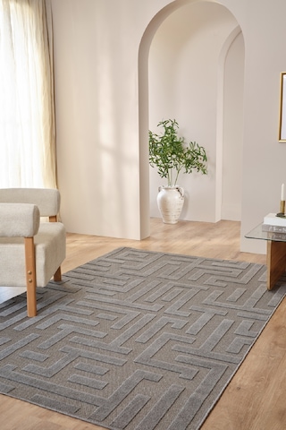 Kaşmir Halı Iskandinav Roar Gray 160X230 CM Salon Mutfak Halısı Yolluk Salon Mutfak Halısı Yolluk Kilim