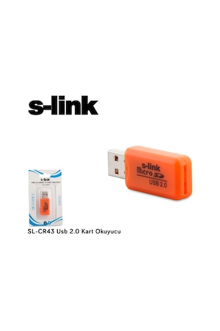 S-Link SL-CR43 USB 2.0 Kart Okuyucu
