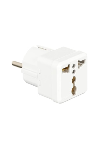 Evrensel Adaptör Seyahat Fişi Beyaz Ab Normu - 250v Ac 10 16a İngiliz Ve Amerikan Fiş Dönüştürücü Priz Adaptö Diğer
