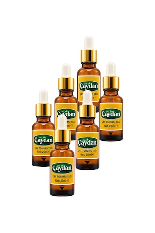 Çay Tohumu Yağı 20 Ml. Altılı Paket