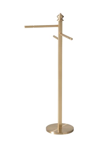 Mudo Home Pirinç 4'lü Takı Standı 28 Cm