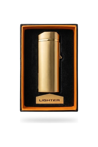 Lüks Premium Metal Gövdeli Puro Delici Ve Puro Çakmağı-özel Çakmak Kutusu