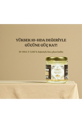 Erbal Taze Arı Sütü 30 Gr