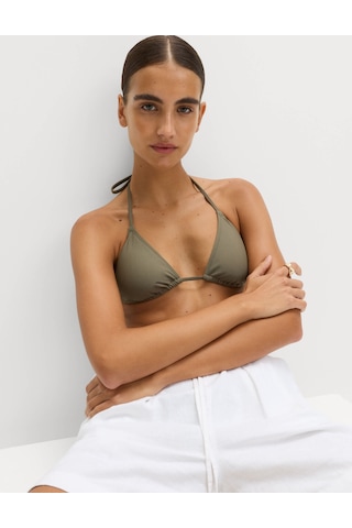 Marks & Spencer Üçgen Bikini Üstü T52001203B Yeşil