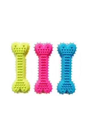 Nunbell Tırtıklı Diş Kaşıma Kemik Köpek Oyuncağı 16 CM
