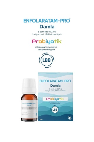 Enfolaratam Pro Probiotic Damla 8 Ml Probiyotik Damla