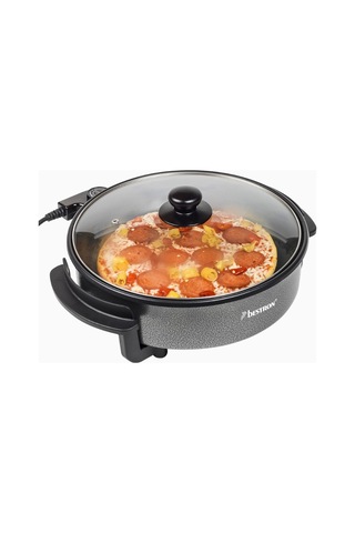Bestron Ahp1200 Elektrikli Party Pan 28,5 Cm Yapışmaz Tava 1500 W Elektrikli Tencere/tavalar Siyah