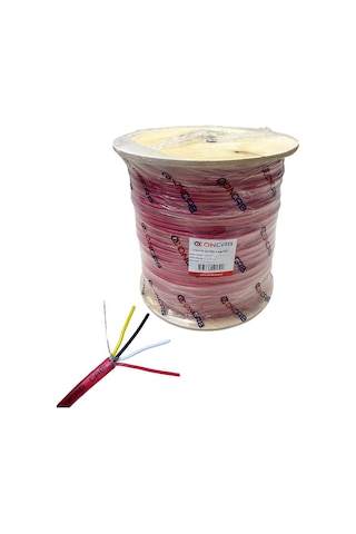 Oncab 2x2x0.60mm Jysty Yangın Alarm Kablosu 500mt