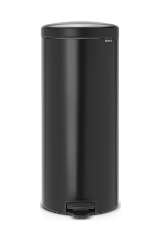 Brabantia Çöp Kutusu 30 Litre Newicon Pedallı Mat Siyah 114540 Siyah
