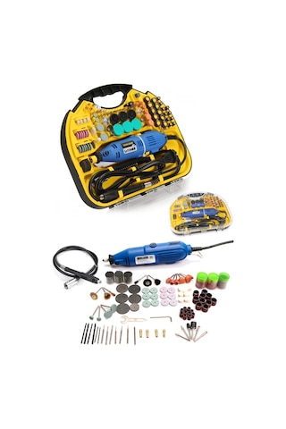 Graizer 211 Parça 400 Watt 60.000 Rpm 6 Kademe Devir Ayarlı Hobi