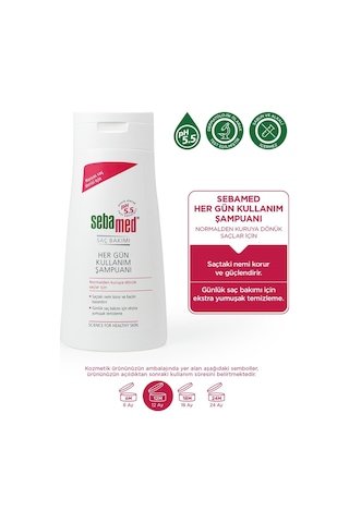 Sebamed Besleyici Onarıcı Kuru ve Hassas Saç Tipine Özel Her Gün Kullanım Günlük Saç Bakım Şampuanı 400 ML