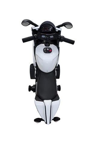 Cool Motors 12v Akülü Yarış Motoru Beyaz