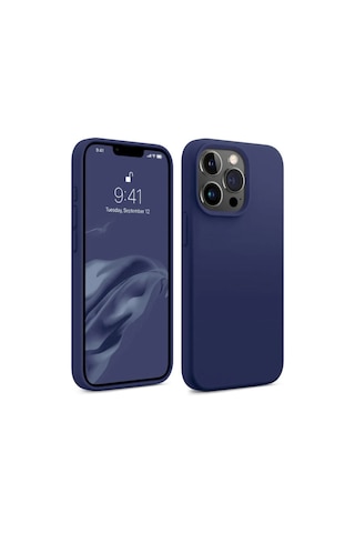 Bix İphone 14 Pro Max Silikon Kılıf Magsafe Uyumlu Güçlü Koruma Darbe Emici Küf Menekşesi