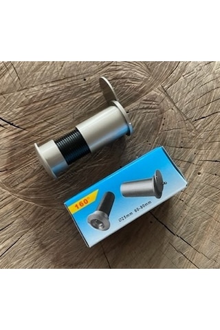 Door Uzun Kapı Dürbünü Çelik Kapı Dürbünü 9cm 25mm Gri Renk