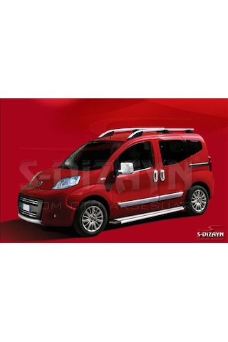 S-Dizayn Fiat Fiorino Krom Sürgülü Kapı Çıtası 2 Prç 2008 Üzeri