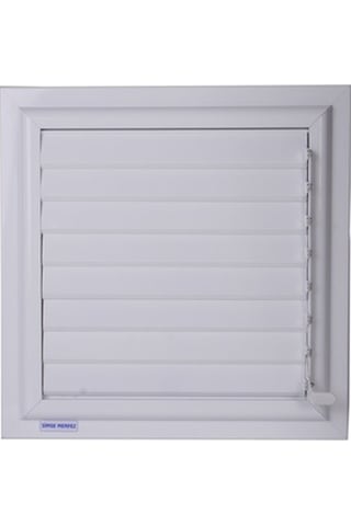 Banyo-Wc Havalandırma Menfezi 55X55 Beyaz
