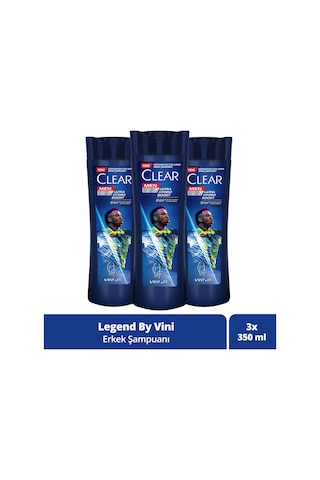 Men Kepeğe Karşı Etkili Şampuan Vinícius Júnior 350 Ml X3