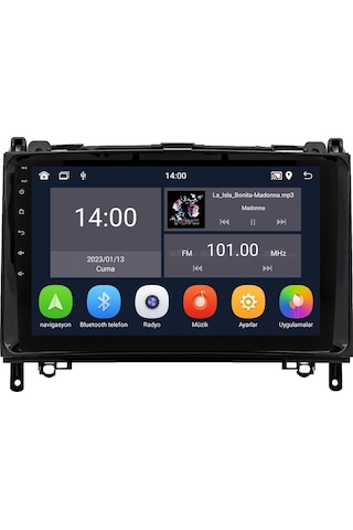 Mercedes A Serisi W169 Android Multimedya Sistemi Crv-4340xd W16