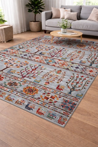 Modern Sisal Serisi Dijital Baskı Sisal Dokuma Halı Slh045 Renkli