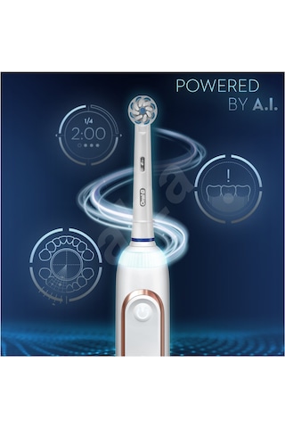 Braun Oral Genıus X 20000N Elektrikli Diş Fırçası Rose Gold