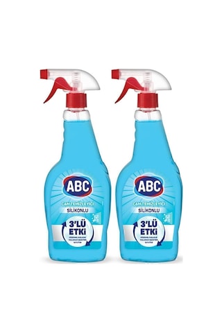 Cam Temizleyici Silikonlu 500ml X2