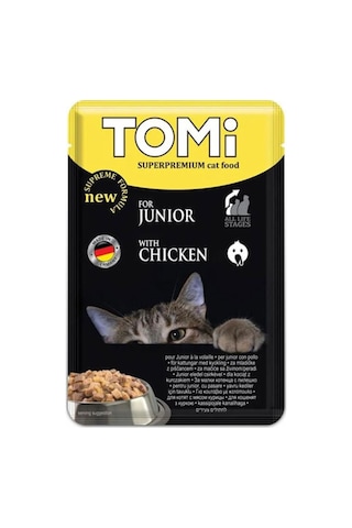 Tomi Yavru Kedi Yaş Maması Kümes Hayvanlı 100 G Tomi Yavru Kedi Yaş Maması Kümes Hayvanlı 100 G