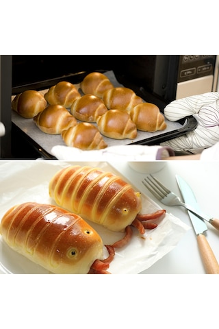 Monyee 5m Silikonlu Pişirme Kağıdı - İki Yönlü Yapışmaz, Fırında, Izgarada, Kızartmada Yağ Emici Kağıt Diğer