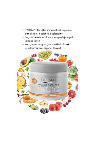 Byphasse Hair Pro Yoğun Nem Maskesi 500 ML