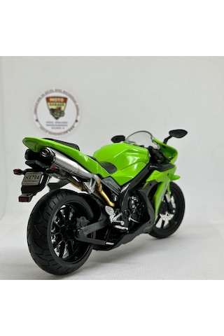 Yamaha Yzf-r1 1:12 Diecast Motosiklet Model Metal Maket & Koleksiyon Oyuncak Yeşil