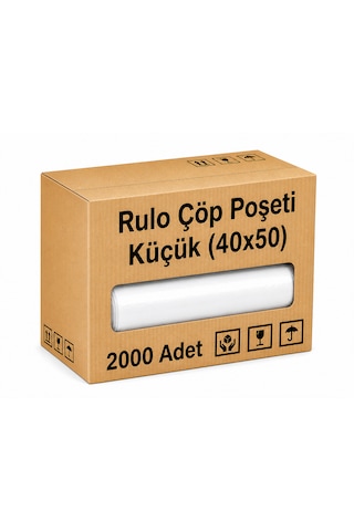 Rulo Çöp Poşeti Küçük 40x50 2000'li