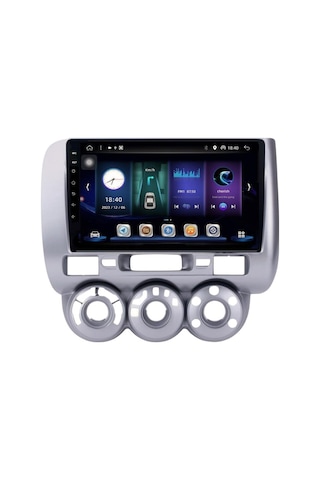 Honda Jazz Android Multimedya Sistemi 4-64 Cadence R18 2002-2008 Ön Kayıt Kamera  9"