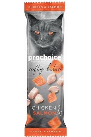 Prochoice Softy Bites Chicken & Salmon Kediler İçin Yumuşak Atıştırmalık 10 Gr