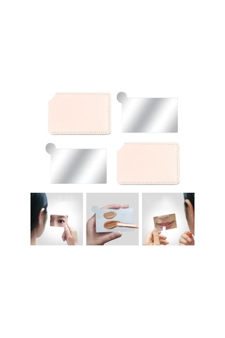 Suntek Çok Fonksiyonlu Mini Minyatür Makyaj Aynası Pembe