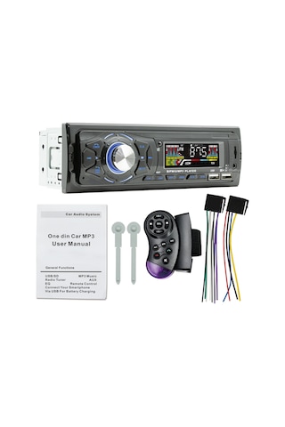 Leezsing Araç İçi Çok Fonksiyonlu Bluetooth Radyo, Mp3 Çalar, Usb Ve Telefon Şarj Özellikli, Akıllı Ses Asistanı, Uygulama Kontrolü