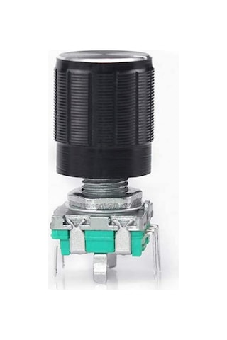 Ec11 Rotary Encoder Butonlu 20 Adım Pot Başlıklı Pwm 360 Derece Döner Butonlu