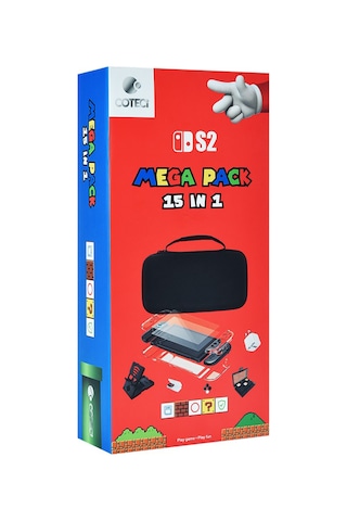 Nintendo Switch 2 Uyumlu 15'i 1 Arada Mega Pack Aksesuar Ve Seti Taşıma, Koruma