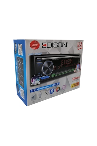 Edison Emp Dsp Usb Aux Bluetooth Fm Radyo Oto Teyp Mp3 İşlemcili