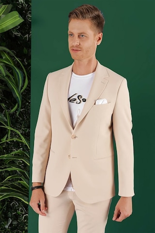 Efor C 645 Slim Fit Bej Spor Ceket Bej