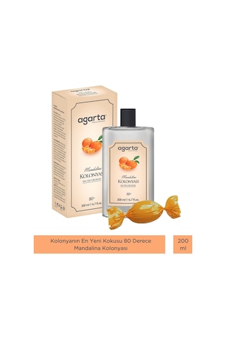 Agarta 80 Derece Mandalina EDC Kolonya 200 ML