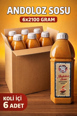 Andoloz Sosu 2100 G X 6 Adet - 1 Koli Koli Bazlı Avantaj Paketi