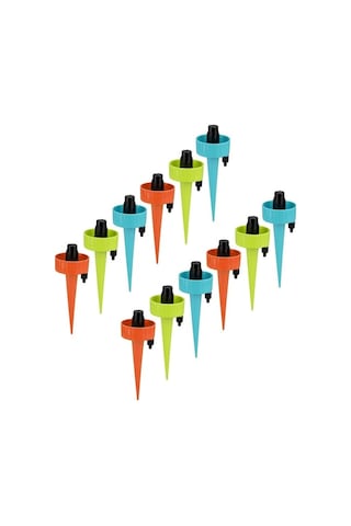 Trendooze Yavaş Sulama Sulama Sulama Salınım Otomatik Mekan Kontrol Kendinden İçin Hızı Dış Dikenleri Damla Cihazı Bitkiler Bitki Akış Adet 12 Kn