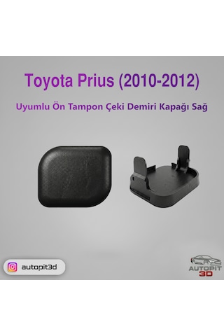 Toyota Prıus 2010-2012 Ön Tampon Çeki Demiri Kapağı Sağ Taraf