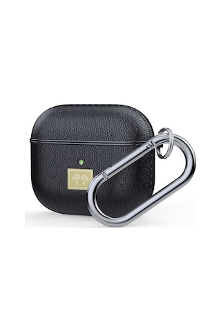 Wlons Airpods 3. Nesil Uyumlu Kılıf Deri Görünümlü Wlons Askılı Koruma Kılıf Airpods 3 Kılıf Deri Bluetooth Kulaklık Aks. 36769017