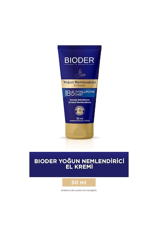 Bioder Yoğun Nemlendiricili El Kremi 50 Ml