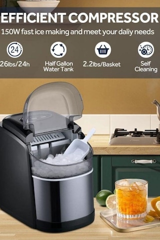 Vosco VHZB-12CS Set Üstü Buz Makinesi