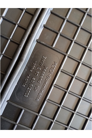 Bmw E60 Kauçuk Siyah Paspas Takımı Alman Petex