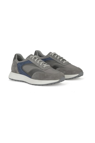 Ziya, Erkek Hakiki Deri Sneaker 1531026z313 Gri 1531026z313 011 Gri