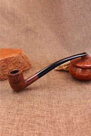 Falconetti Maun Ağacı El Yapımı Uzun Okuma Piposu Pipo Rd32