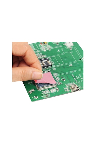 Wozlo 0 5mm 100x100mm Chipset Soğutucu Termal Pad Cep Telefonu Notebook Ps4 Ps5 Pembe 9w/m K