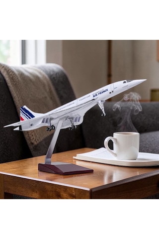 Maket Uçaklar-france Concorde Ebat: Ölçek : 1:125 50 Cm .